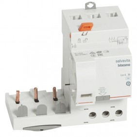 Bloque diferencial Bticino 3P 63A AC 300mA G34AC63
