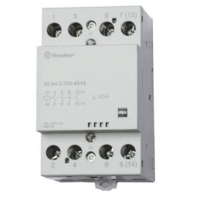 Contactor buscador DIN 4 contactos NO...