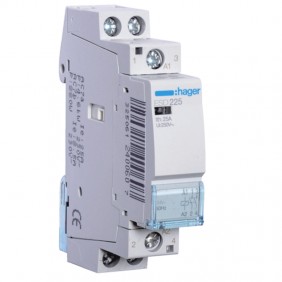Contattore Hager 25A 2NA 24VAC ECO 1 modulo ESD225