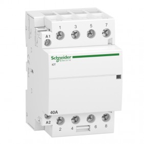 Schneider contactor 40A 4NA 230VAC 3 modules...