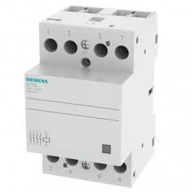 Contattore Siemens 63A 4NA 230VAC 3 moduli...