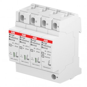 Parafoudre de surtension ABB OVR T2 3P+N IMAX...