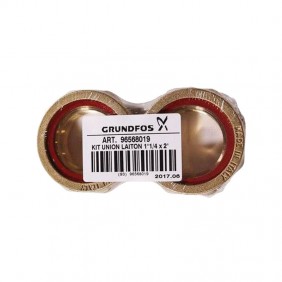 Grundfos pipe union set 5/4 BRASS 96568019