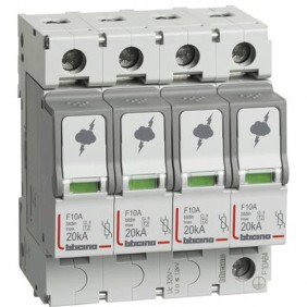 Bticino SBP T2 20KA 4P F10AB4 surge arrester