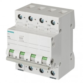 Interruptor seccionador Siemens 3P+N 63A de 4...