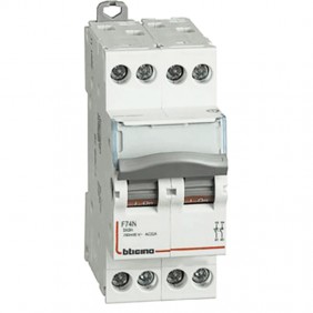Bticino sectionneur 4P 32A 2 modules F74N32