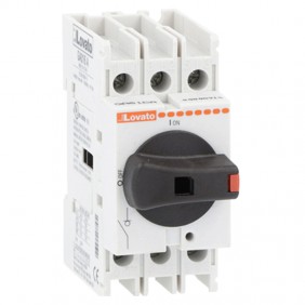 Lovato three-pole switch 25A direct control GA025A