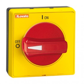 Maniglia Lovato con selettore sporgente IP65...