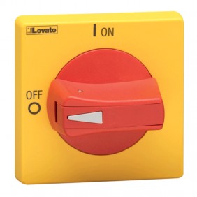 Maniglia Lovato lucchettabile IP65 fissaggio a...