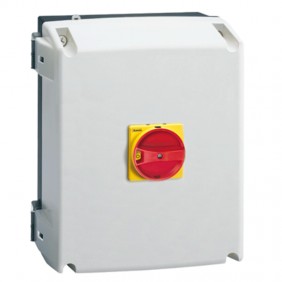 Caja vacía Lovato IP65 para interruptores...