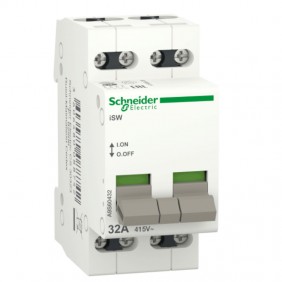 Schneider 4P 32A sectionneur 2 modules A9S60432