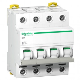 Schneider disconnector 4P 100A 4 modules A9S65491