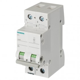 Siemens 40A 2-pôles 2-modules interrupteur OFF...
