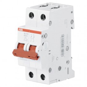 ABB 63A SD202/63 2-pole 2-module switch...