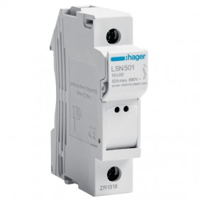 Hager 32A 1-pole fuse disconnector 10.3X38 1...