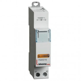 Spia Bticino luminosa con led giallo 110-400...