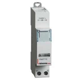 Spia Bticino luminosa con led trasparente...