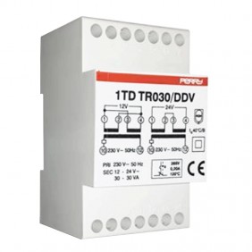 Transformador Perry 30VA salidas 12-12-24V 3...