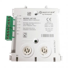 Modulo 1 d'ingresso Notifier indirizzato M710E