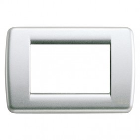 Plaque Vimar Idea Rondo 3 modules Argent...