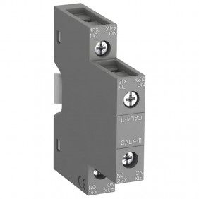 Auxiliary contact Abb side NA+NC CAL411
