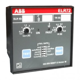 Relé electrónico diferencial ABB ELR72