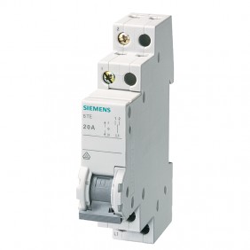 Commutatore Siemens 2P 20A 1-0-2 1 modulo 5TE8142