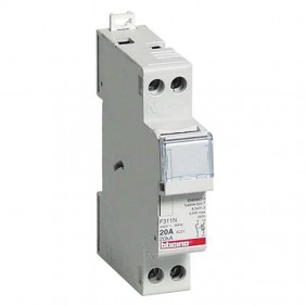 Bticino 1P+N 20A 1 Modul-Sicherungshalter...