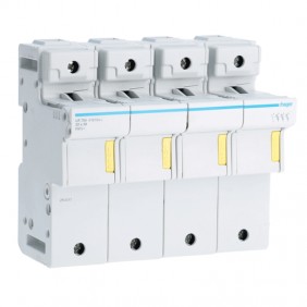 Fuse holder Hager 3P+N 125A 22X58 4 modules LR704