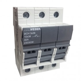 Italweber BCH fuse holder for fuses 10,3 x 38...