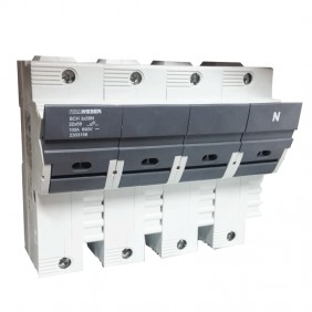 Italweber fuse holder BCH 22 x 58 mm 3 poles+N...