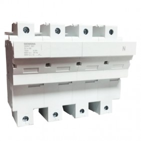 Portafusibile Siemens cilindrico 3NW7 3P+N 100A...