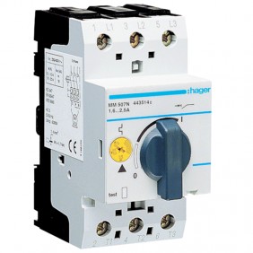 Interrupteur de protection moteur Hager...