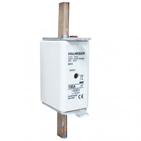 Knife fuse Italweber NH 0 standard curve gG...