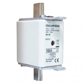 Fusible de cuchilla Italweber NH 00 curva...