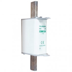 Knife fuse Italweber NH 0 standard curve aM 63A...