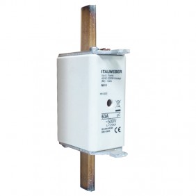 Knife fuse Italweber NH 0 standard curve gG 63A...