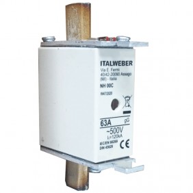 Knife fuse Italweber NH 00C standard curve gG...