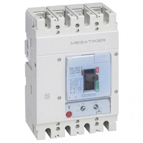 Bticino MEGATIKER 4X400A 36KA T744F400 moulded...