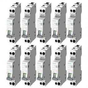 Kit interrupteurs magnétothermiques Siemens 20A...