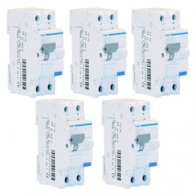 Residual current circuit breaker kit Hager 1P+N...