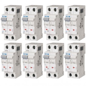 Kit Interruttori magnetotermici Eaton 16A 1P+N...