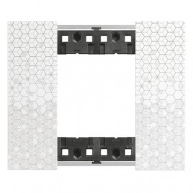 Bticino Living Now Plate 2 Modules color Pixels...