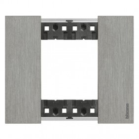 Placca Bticino Living Now 2 moduli colore...