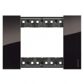 Bticino Platte Living Now 3 Module Farbe: Nacht...