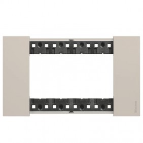 Bticino Living Now Plate 4 Modules color sand...