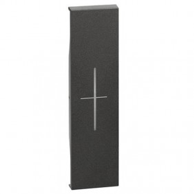 Abdeckung Bticino Living Now mit STOP-symbol 1M...