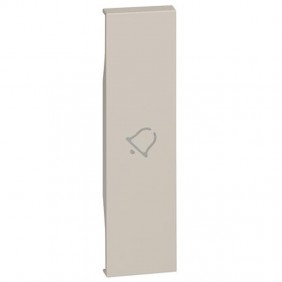 Cover Bticino Living Now con simbolo campanello...
