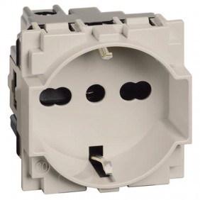 Prise Schuko Bticino Living Now 10/16A couleur...