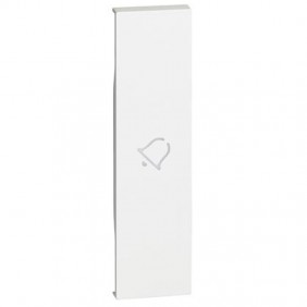 Cover Bticino Living Now con simbolo campanello...